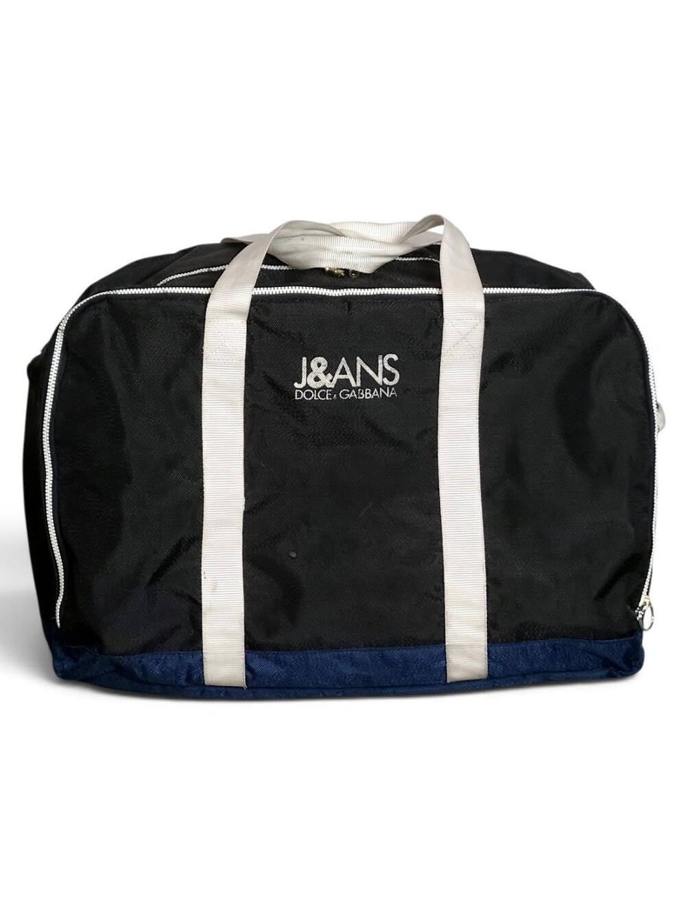 Dolce & Gabbana J&ANS Vintage Large 22"x 16" Nylon Travel Bag